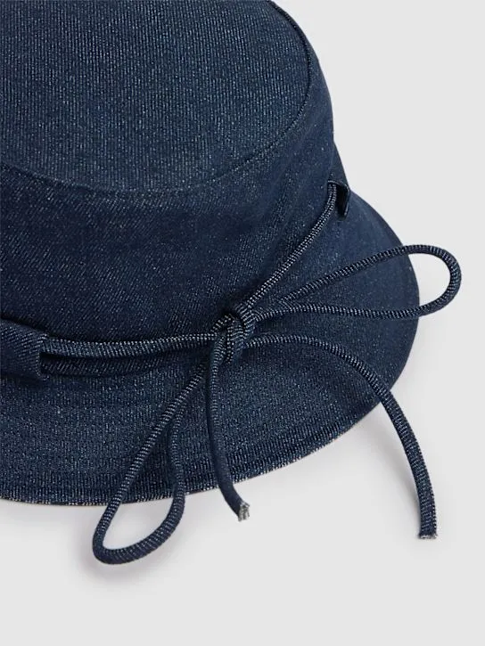 Jacquemus   Le Bob Gadjo cotton logo bucket hat 